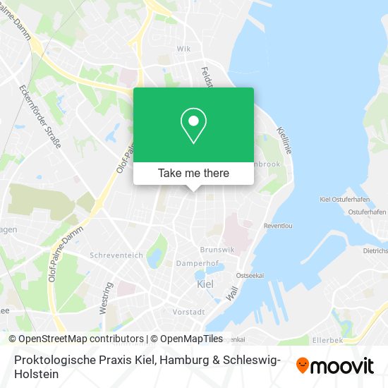 Proktologische Praxis Kiel map