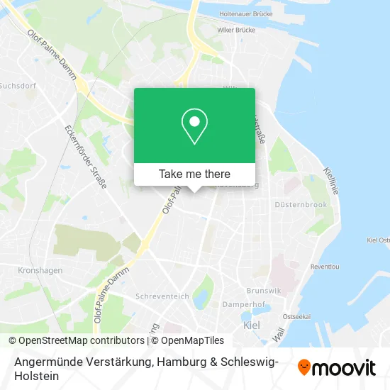 Карта Angermünde Verstärkung