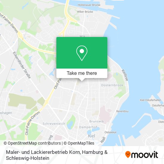 Maler- und Lackiererbetrieb Korn map