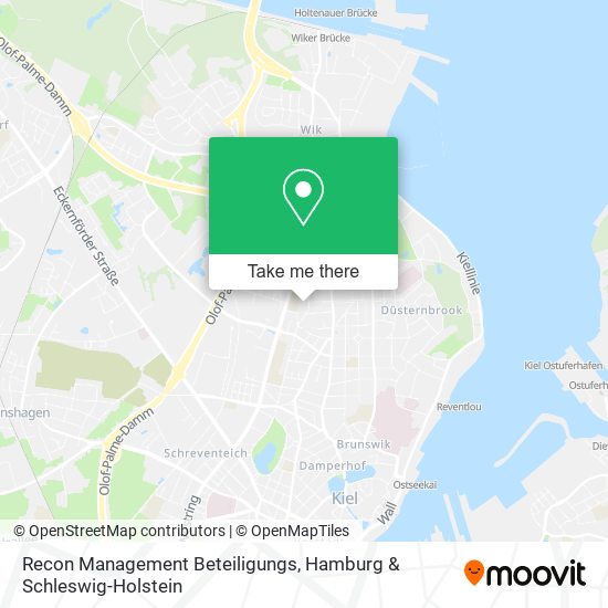 Recon Management Beteiligungs map