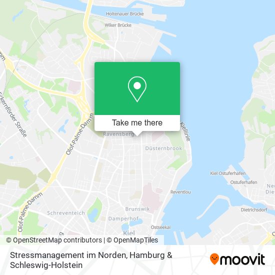 Stressmanagement im Norden map