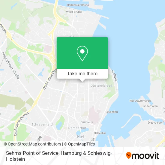 Карта Sehms Point of Service