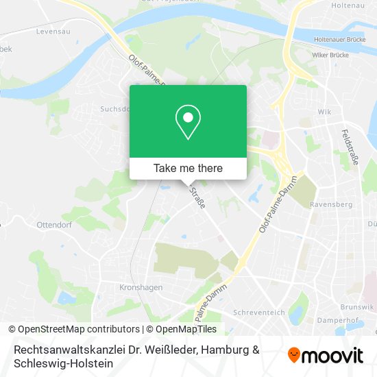 Rechtsanwaltskanzlei Dr. Weißleder map
