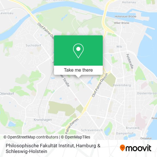 Philosophische Fakultät Institut map