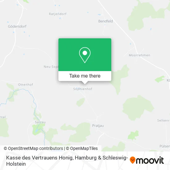 Карта Kasse des Vertrauens Honig