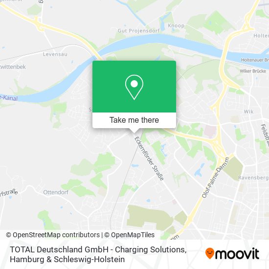 TOTAL Deutschland GmbH - Charging Solutions map