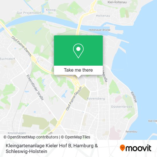 Kleingartenanlage Kieler Hof B map
