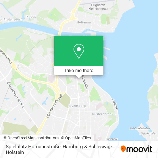 Карта Spielplatz Homannstraße