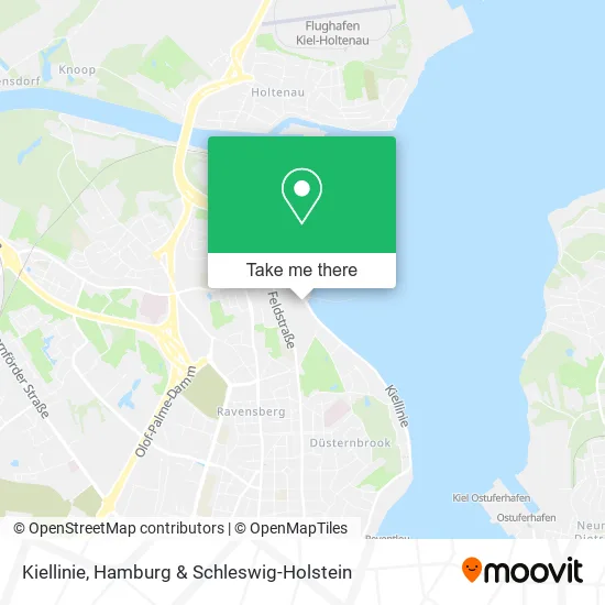 Карта Kiellinie