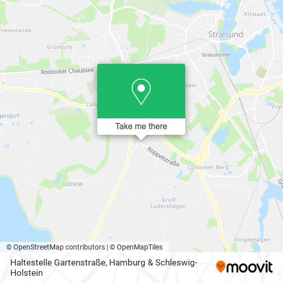 Haltestelle Gartenstraße map