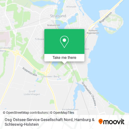 Osg Ostsee-Service Gesellschaft Nord map