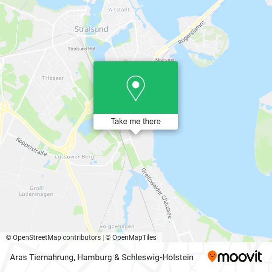 Карта Aras Tiernahrung