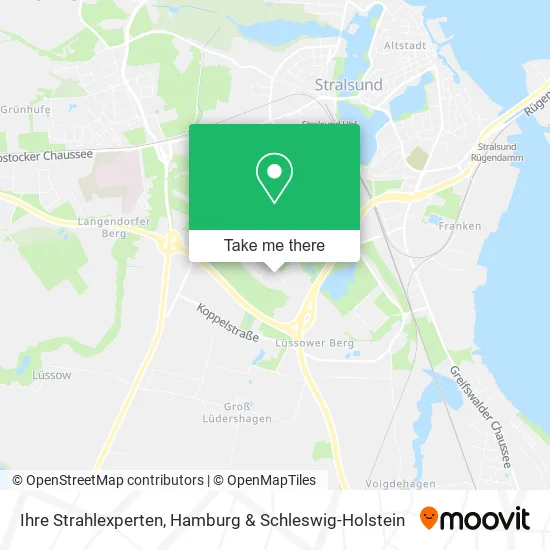 Карта Ihre Strahlexperten
