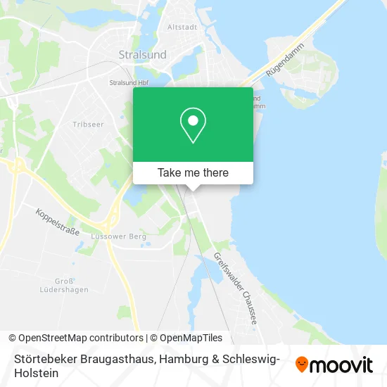 Карта Störtebeker Braugasthaus