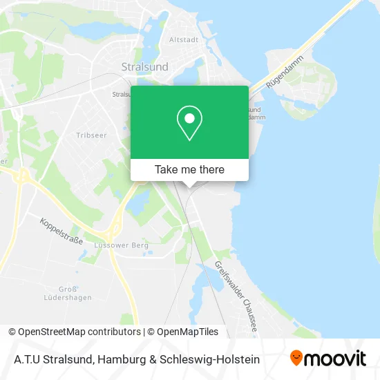 Карта A.T.U Stralsund