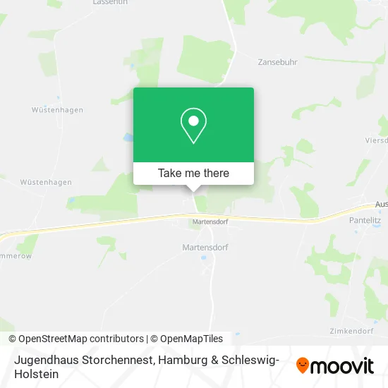 Карта Jugendhaus Storchennest