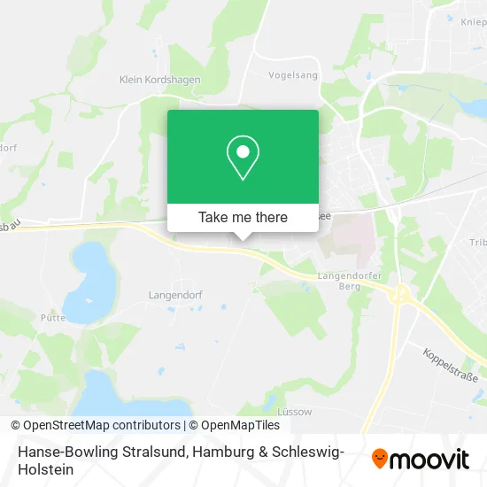 Карта Hanse-Bowling Stralsund