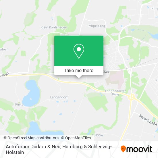 Autoforum Dürkop & Neu map