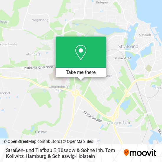 Straßen- und Tiefbau E.Büssow & Söhne Inh. Tom Kollwitz map