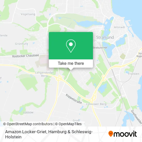 Карта Amazon Locker-Griet