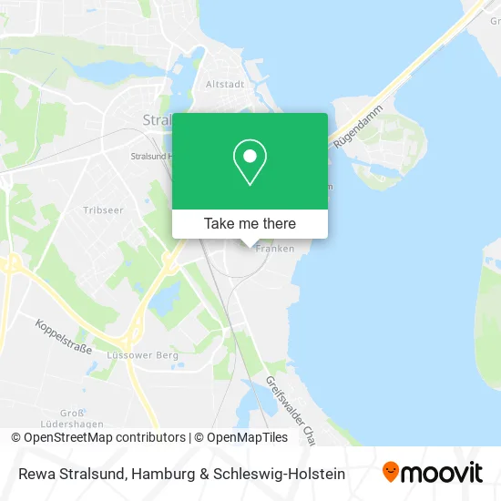 Карта Rewa Stralsund