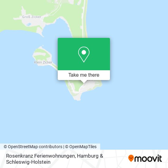 Rosenkranz Ferienwohnungen map