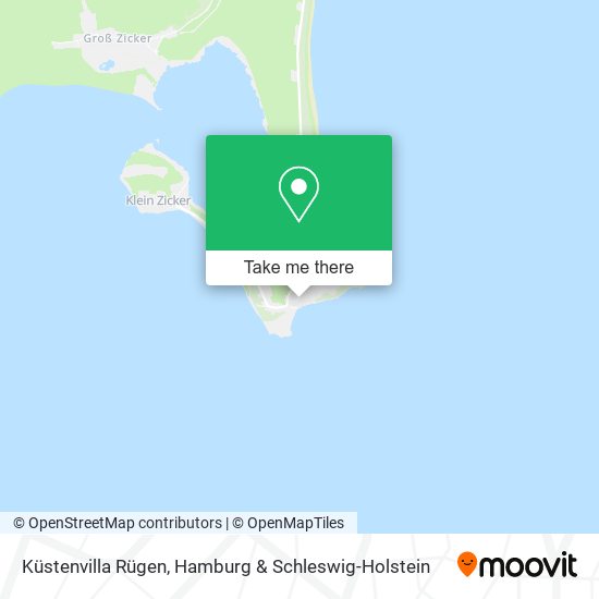Küstenvilla Rügen map