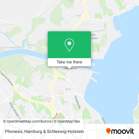 Phonexis map