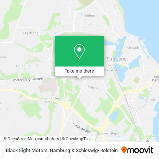 Black Eight Motors map