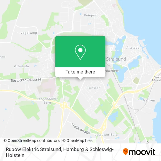 Карта Rubow Elektric Stralsund