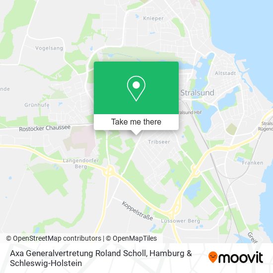 Axa Generalvertretung Roland Scholl map