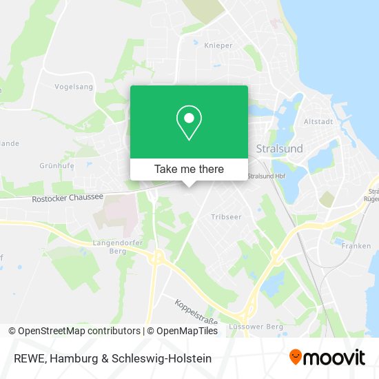 REWE map