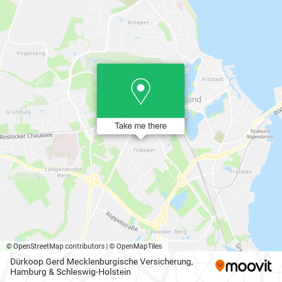 Dürkoop Gerd Mecklenburgische Versicherung map