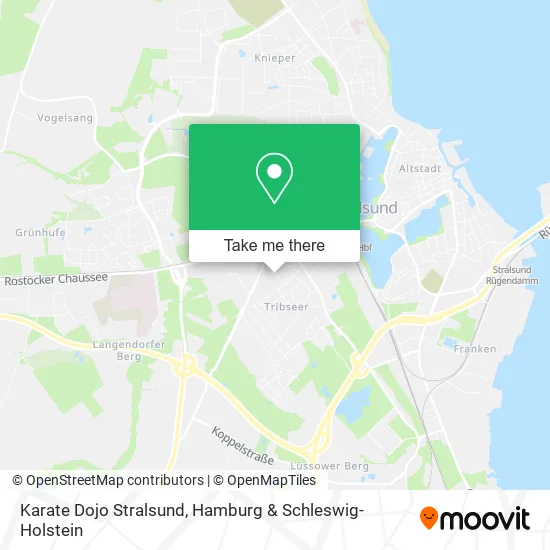 Карта Karate Dojo Stralsund