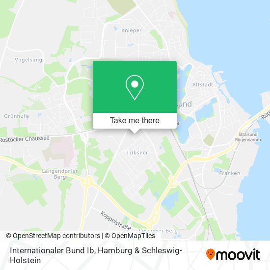 Internationaler Bund Ib map