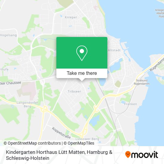 Kindergarten Horthaus Lütt Matten map
