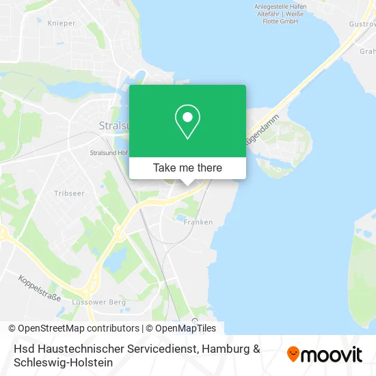 Карта Hsd Haustechnischer Servicedienst