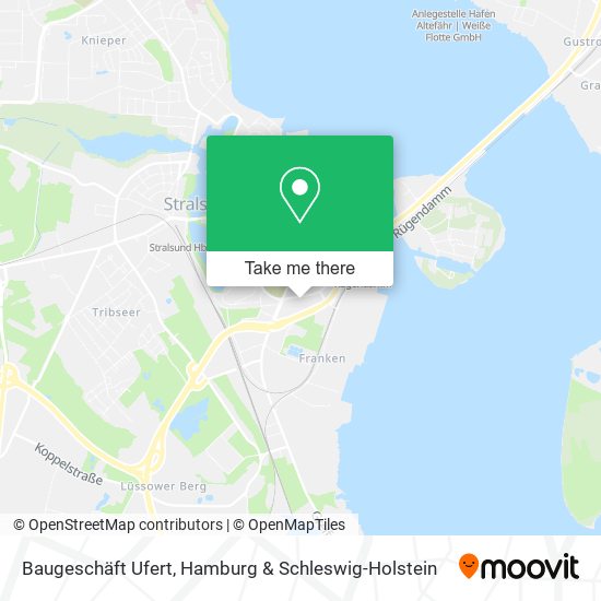 Baugeschäft Ufert map