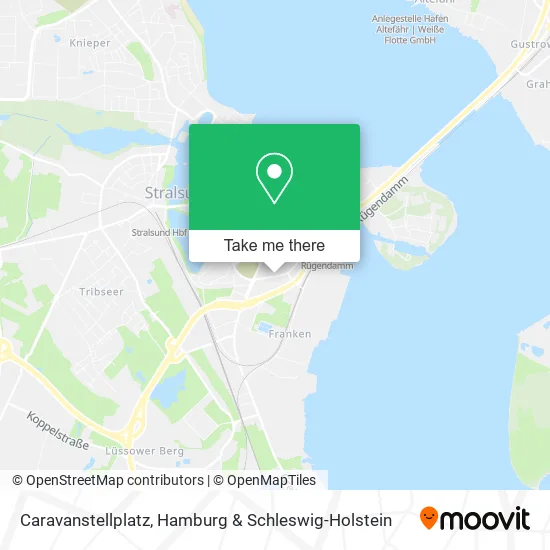 Карта Caravanstellplatz