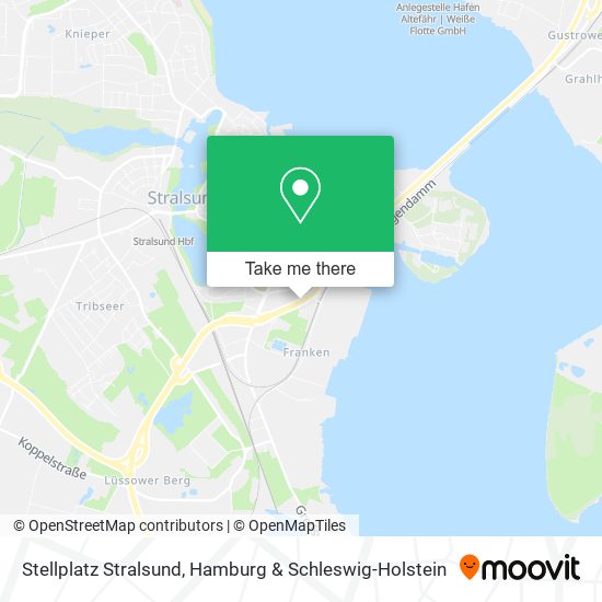 Stellplatz Stralsund map