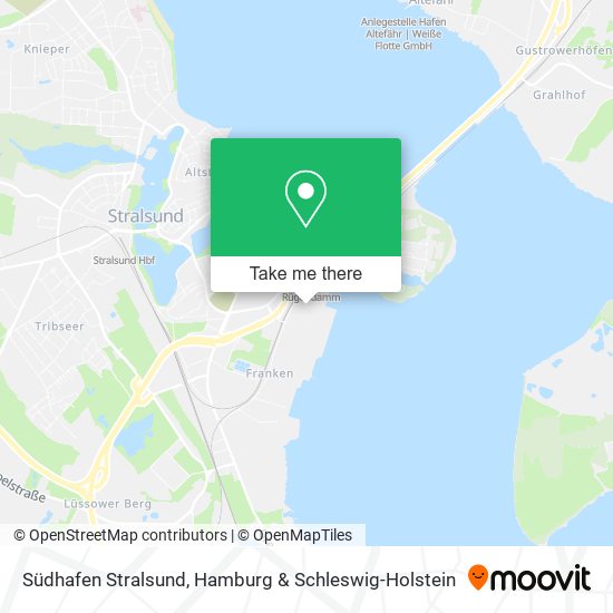 Südhafen Stralsund map