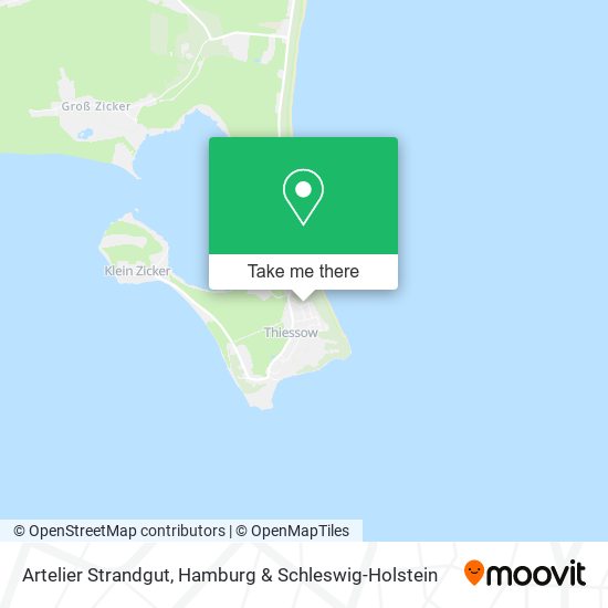 Artelier Strandgut map