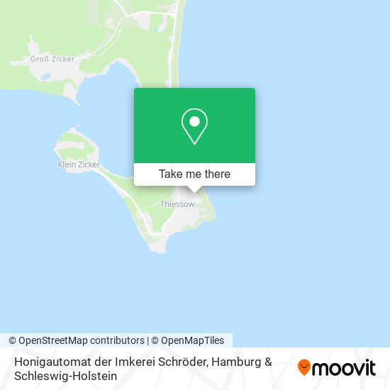 Honigautomat der Imkerei Schröder map