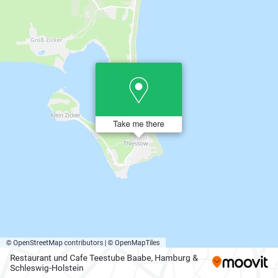 Restaurant und Cafe Teestube Baabe map