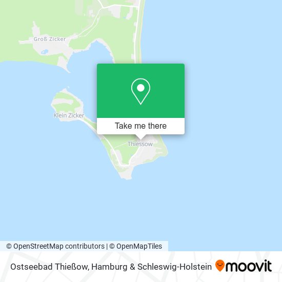 Ostseebad Thießow map