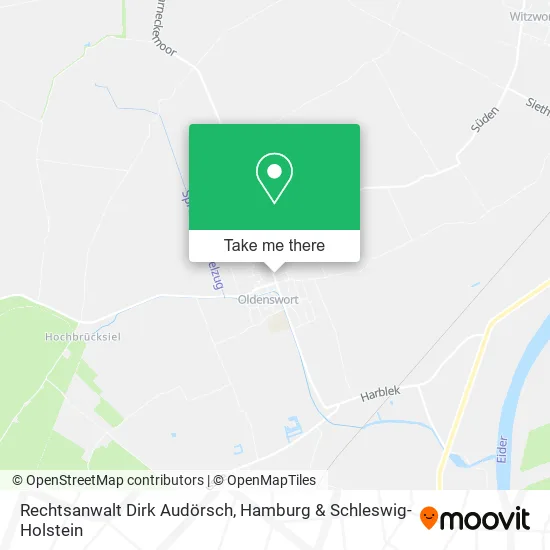 Карта Rechtsanwalt Dirk Audörsch