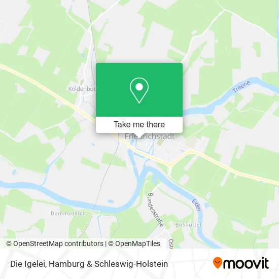Карта Die Igelei