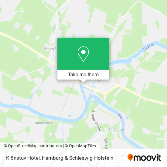 Карта Klönstuv Hotel