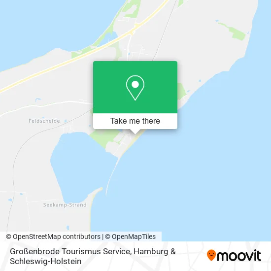 Карта Großenbrode Tourismus Service