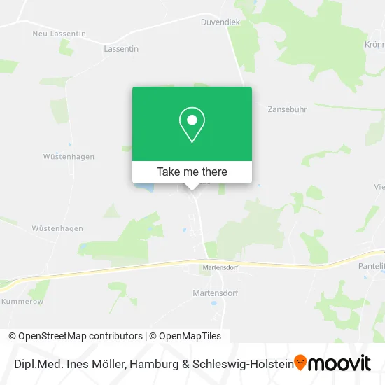 Карта Dipl.Med. Ines Möller